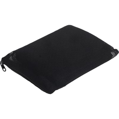 10 Pièces Sacs Médias Filtrants Aquarium Maille Nylon Sac Aquarium avec Fermeture Éclair(15*20cm Noir) black