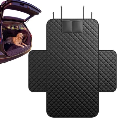 Honden Kofferbakhoes - Auto Beschermhoes - Reizen met Huisdier - Waterdicht Antislip - 169x175cm - Zwart