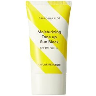 [NATURE REPUBLIC] California Aloe Moisturizing Tone up Sun Block 57ml (SPF50+/PA++++) (1pc) Tone up Sun Block