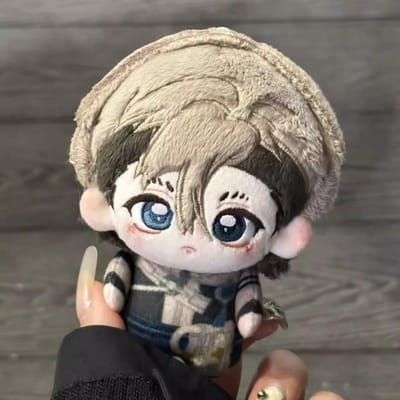 10cm Gachiakuta Pluche Poppetje Hanger Mini Bedrukte Zanka Knuffels Fans Verzamelen Vakantie Verjaardagscadeaus Zanka Randapparatuur Speelgoed 10cm gray