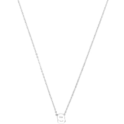 Luxenter Ketting met zilveren afwerking - Alphabet