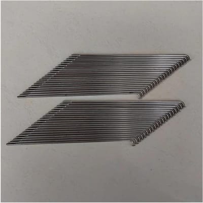 Fietsspaken met Nippels - Roestvrijstalen Spaken - Wielreparatie Fiets - Hoge Sterkte Roestvrij Staal - 271 mm - 305 mm - Zilver