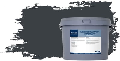 Wixx PRO Muurverf Supermatt - 5L - RAL 7016 Antracietgrijs