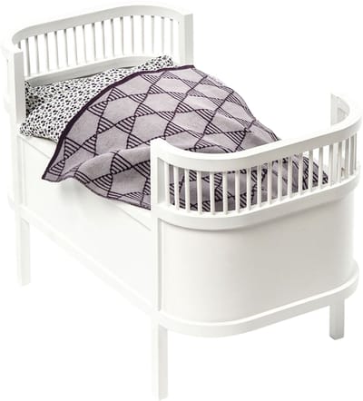 Smallstuff Rosaline Houten Poppenbedje White