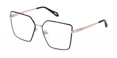 Just Cavalli VJC132 Oro rose' lucido c/parti col. 57/15/140 WOMAN Brilmonturen