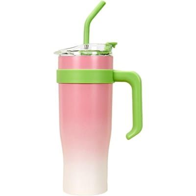 40 OZ Tumbler met Handvat Lekdicht Herbruikbare Waterfles Reisbeker Kop RVS Vacuüm