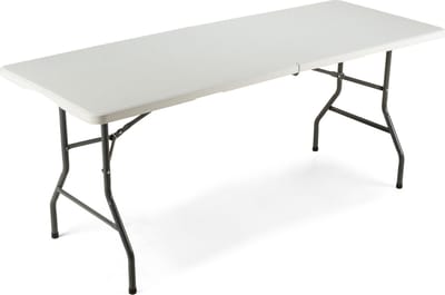 Outtec® Inklapbare Tafel - Vouwtafel - Klaptafel - Campingtafel - Plooitafel - Partytafel - Buffettafel - 180 x 70 x 74 cm
