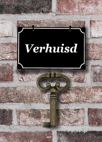 Adreswijziging - Verhuiskaarten - A6 - Kaartenset van 6 stuks - Briefkaarten
