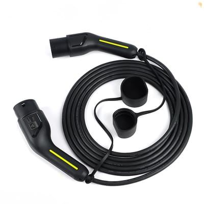 EV Laadkabel Type 2 | 11 kW | 5m Kabel | 3-Fase | 16A | Voor Laadpaal | Snelladen | Waterbestendig | Slijtvaste Kabel | Geschikt voor Elektrische Auto’s