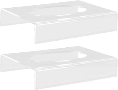 Voetbalstandaard - Balhouder - Verzameling Tonen - Sterk Acryl - 2 Stuks - Transparant