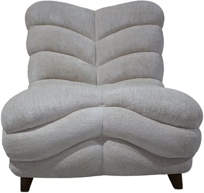 PTMD Medina Beige Fauteuil Curved