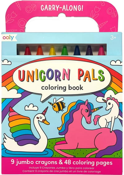 Ooly - Carry Along - Unicorn Pals - Kleurboek / travelpakket