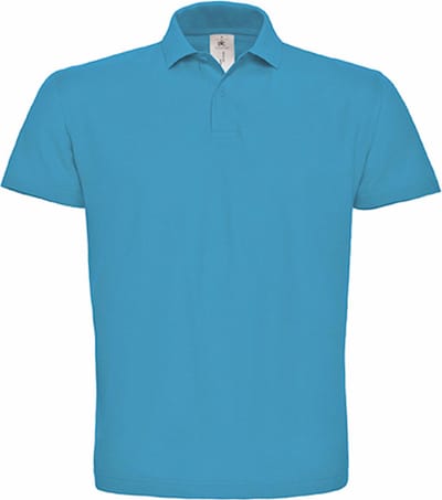 Unisex Polo 'ID.001' Atoli Blauw merk B&C Collectie maat M
