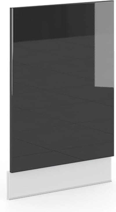Vicco Fame-Line Frontpaneel – 45 cm, WB Marmer Antraciet Hoogglans
