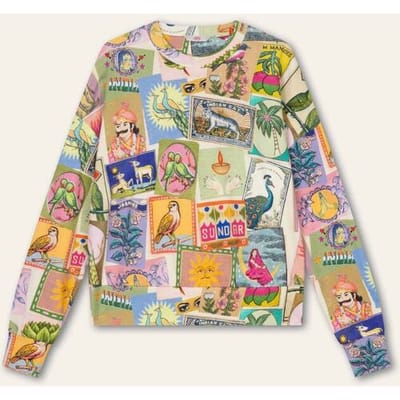 Oilily Harper Sweater- maat3XL Almond Oil