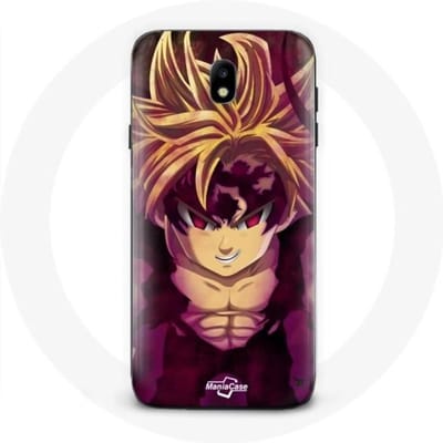Samsung Galaxy J3 2017 hoesje Manga Zeven hoofdzonden Demon