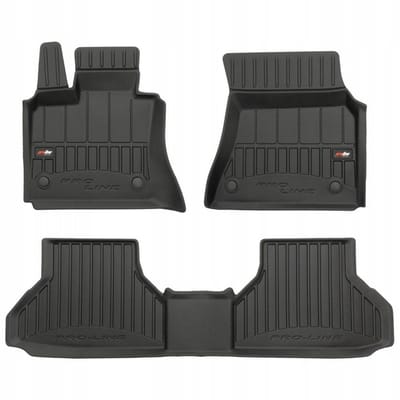 FROGUM 3D – Rubber Automatten voor BMW X6 E71 (2007–2014) – TPE, Geurloos, 6cm Randen