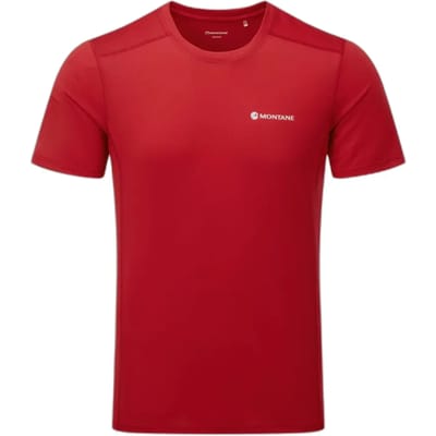 Montane Dart Lite T-shirt Met Korte Mouwen Rood L Man