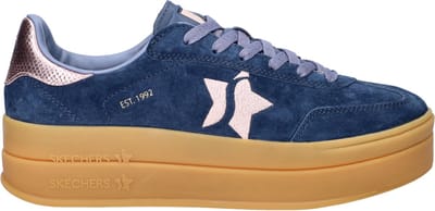 Skechers Academy Hi dames sneaker - Blauw