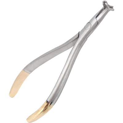Pince Pliante pour Fil Orthodontique Niti, Pince à Pliage d'Extrémité Distale Dentaire pour Dentisterie, Attache Arrière pour Fil d'Arc