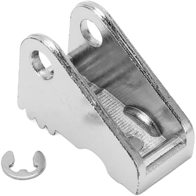 Dailygoods- Deurgrepen Roestvrij Staal - Deurhendel Paddle Gear - Vervanging Model S 2012-2020 - OEM 1042845-00-B - Inclusief Klem - Schokbestendig