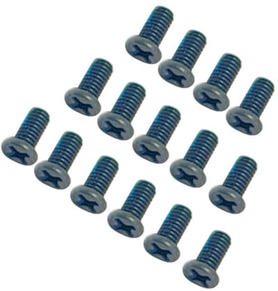Dailygoods- Onderste Behuizing Vervanging voor MSI MS-16R1/MS-16R3/MS-16R4/MS-16R5/MS-16R8 - 15 Stuks - Schroeven - Veilig Verpakt - Compatibel met Meerdere Modellen - Laptopbehuizing