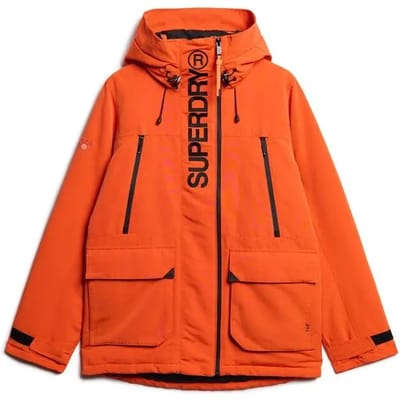 Superdry - Ultimate SD Windbreaker met capuchon en borduursel - Heren