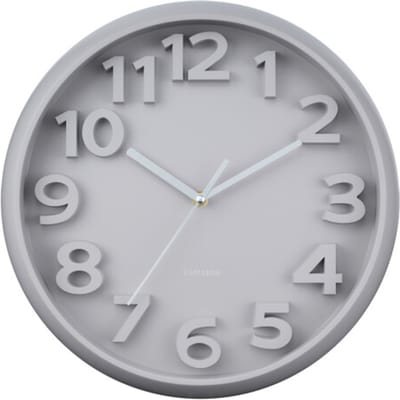 Karlsson wandklok elevated classic numbers warm- Ø33,5cm