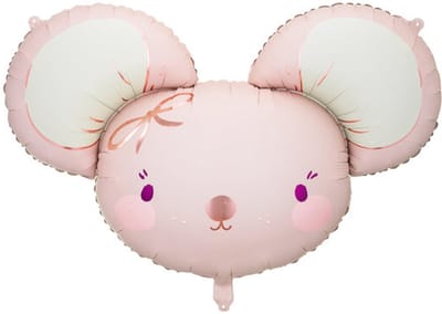 Grote folie ballon Muis - ballon - muis - babyshower - dier - decoratie - mouse