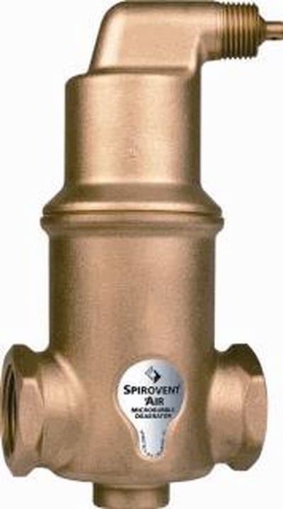 Spirotech SpiroVent Lucht-/vuilafscheider v CV/koeling