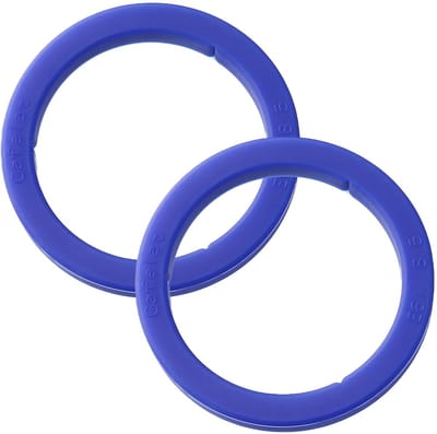 Cosensi- Filterhouder - 2 Stuks - Voedselveilige Siliconen Afdichtingen - E61 Zetgroep - BPA-vrij - Duurzaam - Luchtdicht - Buitendiameter 73 mm - Espressokoffiefilter