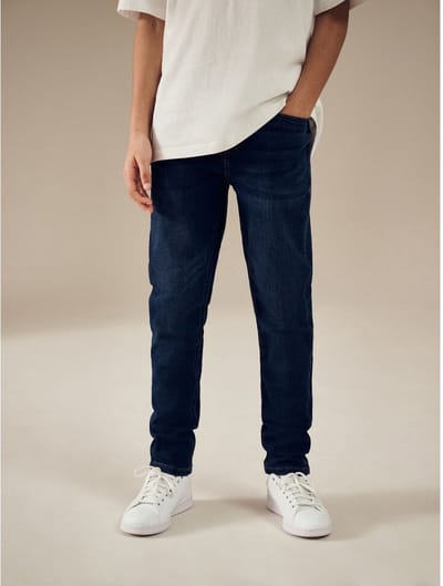 Next - Jongens - Stretchjeans skinny fit - Blauw