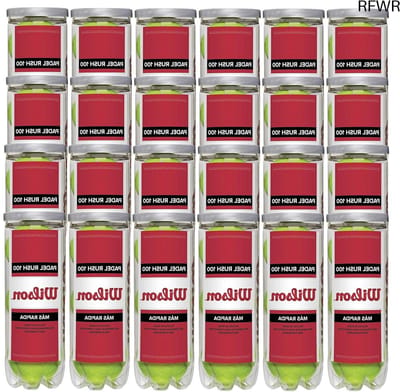 RFWR® Padel Rush 100 Ballenbox - 24 Buizen met 3 Balen Per Buizen