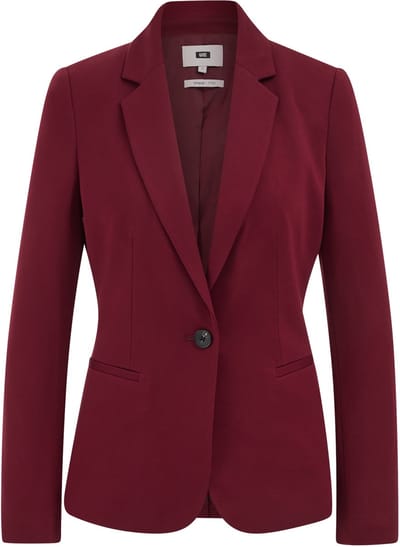 WE Fashion Dames getailleerde jersey stretch blazer