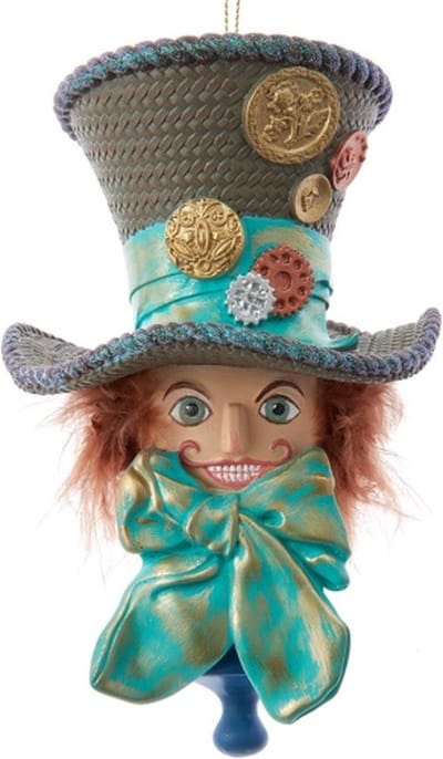 Kurt Adler Alice in Wonderland Mad Hatter ornament