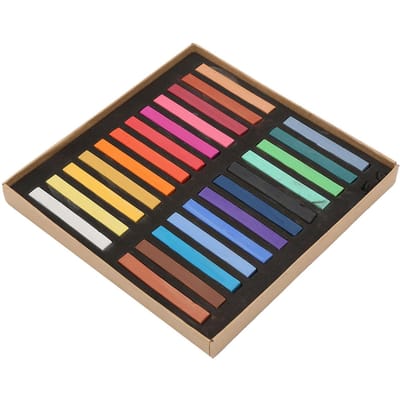 Fluorescerende Krijtjes Wegwerp Haarverfstaaf Schilderkrijtset Schilderkrijtjes(24 kleuren) veelkleurig