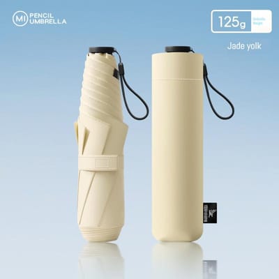 125g Japanse stijl draagbare soldeerbescherming tegen de zon, UV-bescherming, weerbestendigheid, handmatige paraplu Iron&6K