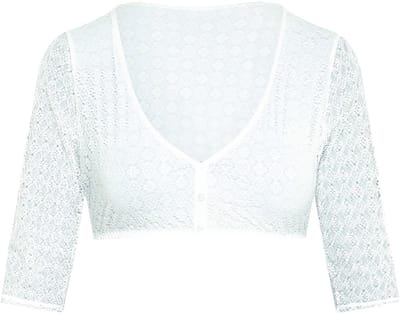 Dirndlblouse 3/4 mouw Wiesn-Zauber