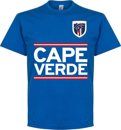 Kaapverdië Team T-Shirt - Blauw - S
