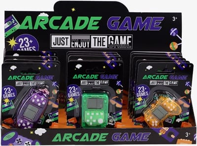 Brickgame small display spelcomputertje - Oranje