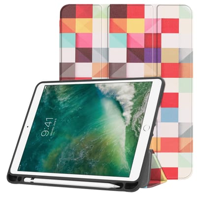 imoshion Design Trifold Bookcase voor de Apple iPad 6 (2018) 9.7 inch / iPad 5 (2017) 9.7 inch / Air 2 (2014)/Air 1 (2013) - Various Colors