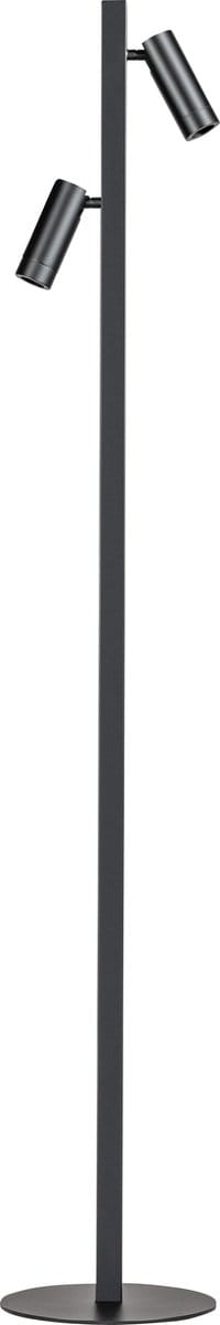 ETH Miller Vloerlamp 2x E27 Zwart