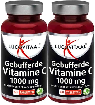 Lucovitaal Vitamine C Gebufferd - 2 x 60 tabletten - Voordeelverpakking