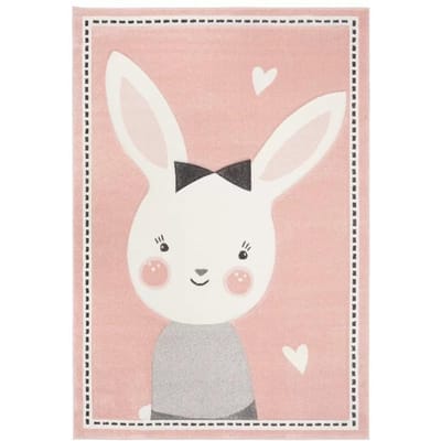 Dieren Safari Wasbaar Kleed Kindergebied Kleed voor Kinderkamer Speelkamer Kinderkamer Tapijt Vlekbestendige Vloermat Antislip Mat Woonkamer 80x120cm-32x47in