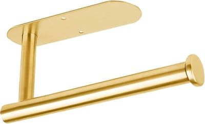 Keukenrolhouder - Papieren handdoekhouder - Keuken organiseren - Verstelbare lengte - 328 cm lengte - Goudkleurig