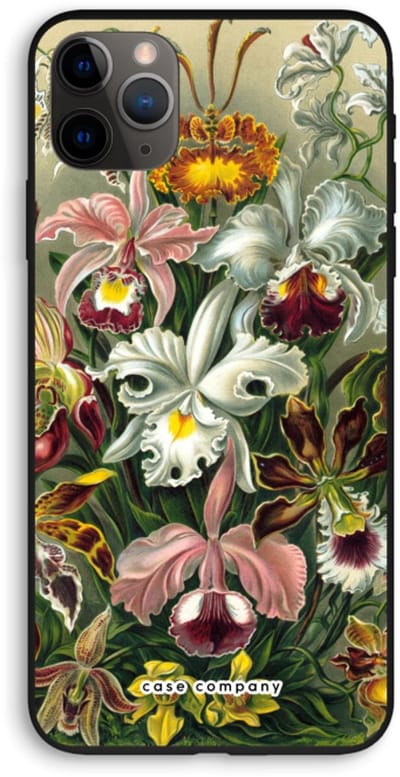 Case Company® - Hoesje geschikt voor iPhone 11 Pro Max hoesje - Haeckel Orchidae - Biologisch Afbreekbaar Telefoonhoesje - Bescherming alle Kanten en Schermrand
