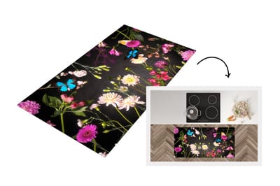 Keukenloper - Loper keuken - Stilleven - Kleuren - Bloemen - 120x60 cm - Keukenloper vinyl