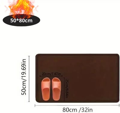Nivard Badmat - Douchemat - Antislip - Wc Mat - Toiletmat - Badkamermat - Zwart - 50x80