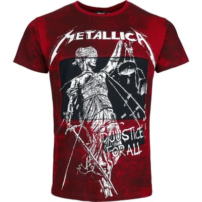 Metallica T-shirt - EMP Signature Collection - S tot 3XL - voor Mannen - donkerrood