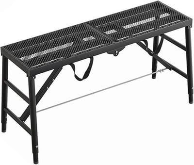 Draagbare Steigerladder met Verstelbaar Werkplatform - Antislip Stap Ladder voor Multifunctioneel Gebruik
